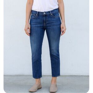 7 for all Mankind the skinny jeans denim 29" waist medium wash mid rise